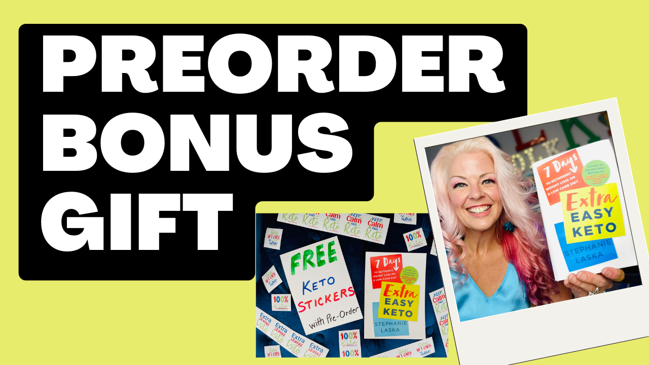 PreOrder Bonus Gift Free Keto Stickers