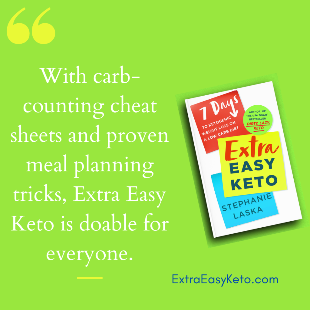 Carb Tracker Tips Inside Extra Easy Keto