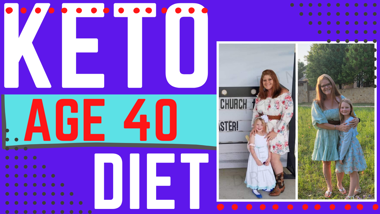 Age 40 on Keto with DIRTY LAZY KETO and Extra Easy Keto by Stephanie Laska